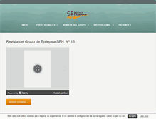 Tablet Screenshot of epilepsiasen.net